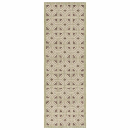 Safavieh Safavieh Outdoor Cy7017 218 Courtyard Beige Sweet Pea Rug 4 X 5 7 4 x 5 7 Harris Teeter