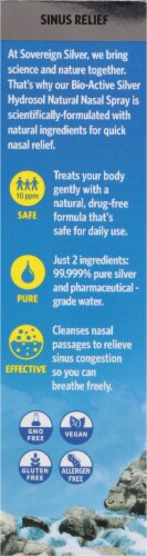 Sovereign Silver® Immune Support Vertical Spray Perspective: left