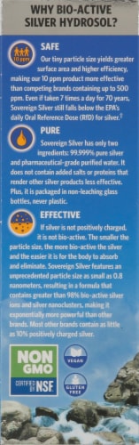 Sovereign Silver Immune Support Fine-Mist Spray Perspective: left