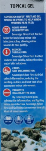 Sovereign Silver First Aid Gel Perspective: left