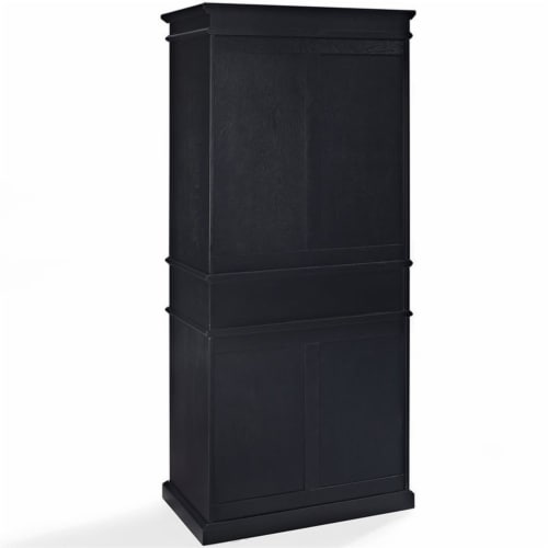 Wood Pantry in Black-Bowery Hill Perspective: left