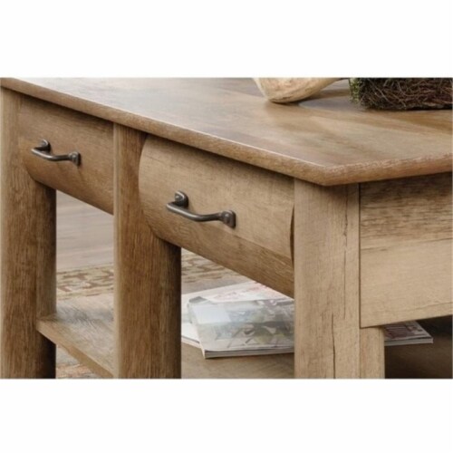 Bowery Hill Coffee Table in Craftsman Oak Perspective: left