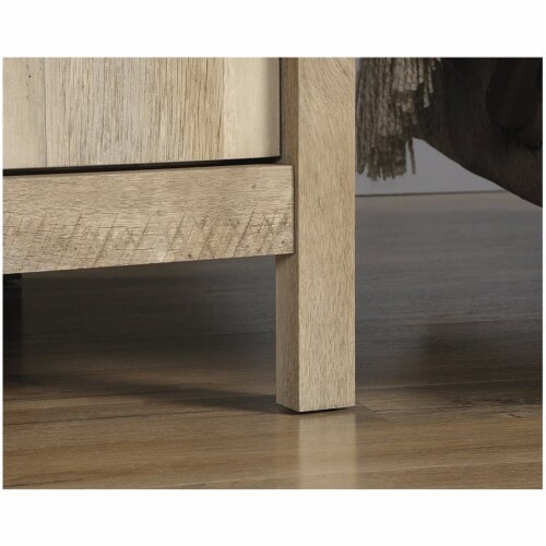 Set of 2 End Table/ Side Table with Pull-Out Shelf and One Drawer in Lintel Oak Perspective: left
