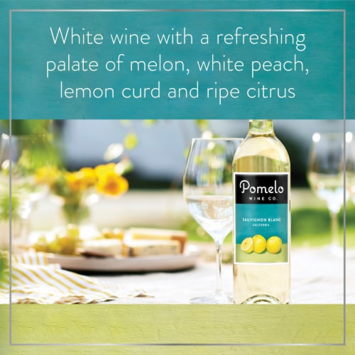 Pomelo Sauvignon Blanc California White Wine 750 ml Perspective: left