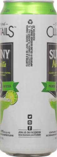 Clubtails Premium Sunny Margarita Ready to Drink Cocktail Single Can Perspective: left
