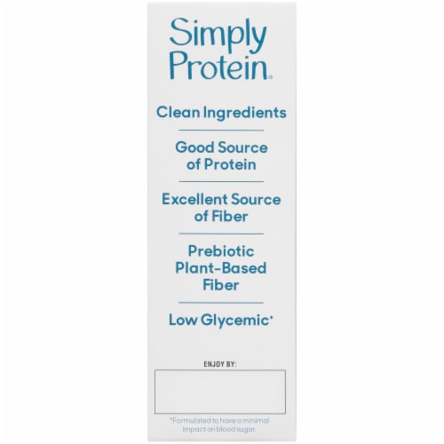 Simply Protein® Gluten Free Chocolate Chip Baked Cookie Bars Perspective: left