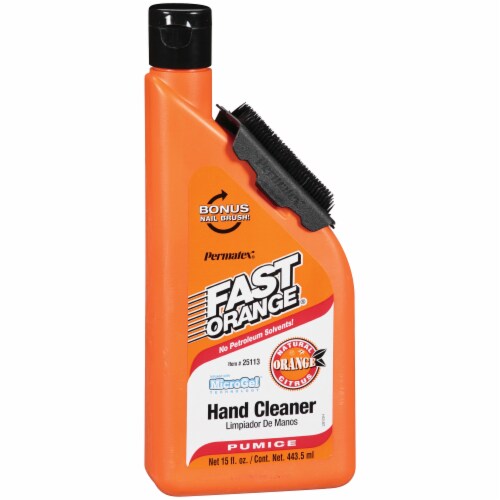 Fast Orange, Micro Gel Pumice Hand Cleaner, 15 oz Permatex - 25122 