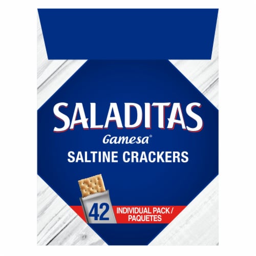 Gamesa® Saladitas Saltine Cracker Packs Perspective: left