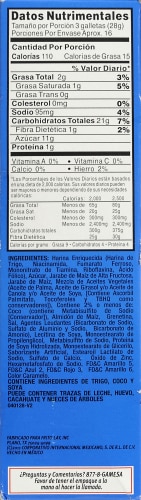 Gamesa Merengue Marshmallow Cookies Perspective: left