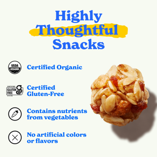 MadeGood® Strawberry Organic Granola Bites Perspective: left