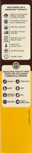 MadeGood Chocolate Banana Soft Baked Mini Cookies Portion Packs 5 Count Perspective: left