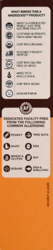 MadeGood™ Organic No Nut Butter Soft Mini Cookies Perspective: left