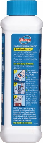 Glisten® Dishwasher Magic Dishwasher Cleaner and Disinfectant Perspective: left