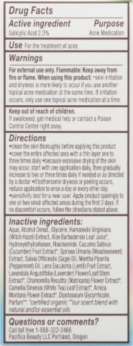 Pacifica® Vegan Dry it Out Acne Gel Spot Treatment Perspective: left