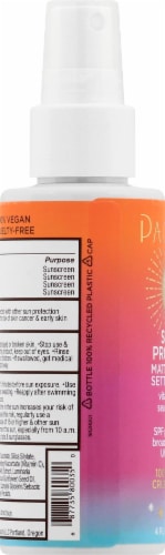 Pacifica Set & Protect Matte Sheer Setting Mist SPF 45 Perspective: left