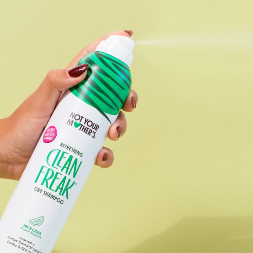Not Your Mother's® Clean Freak® Fresh Citrus Dry Shampoo Perspective: left