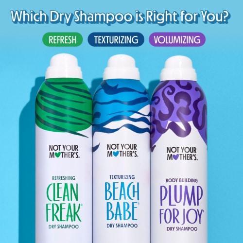 Not Your Mother's® Clean Freak® Unscented Dry Shampoo Perspective: left