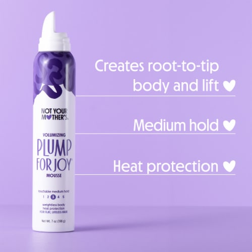 Not Your Mother's Plump for Joy Volumizing Mousse Perspective: left