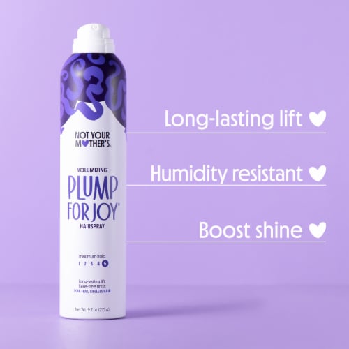 Not Your Mother's Plump for Joy Volumizing Hairspray Perspective: left