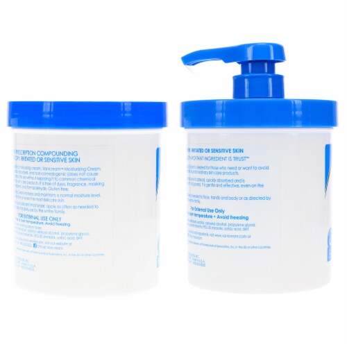 Vanicream Moisturizing Skin Cream with Pump Dispenser 16 oz
