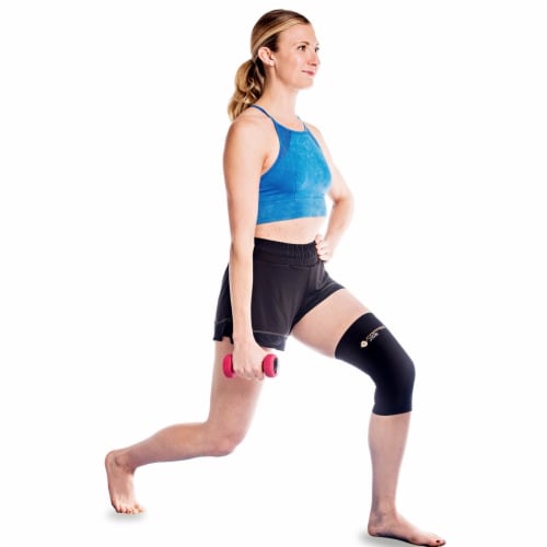 Copper Joe Knee Compression Sleeve- 1 Pair Perspective: left