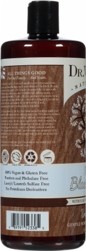 Dr. Woods Raw Unscented Black Soap Perspective: left