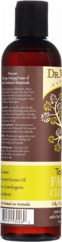 Dr. Woods Tea Tree Facial Cleanser Perspective: left