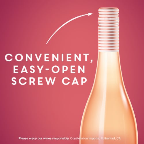 Kim Crawford Rose Wine Perspective: left