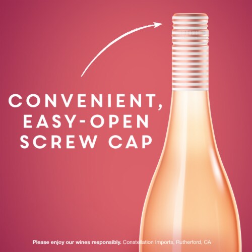 Kim Crawford Rose Wine Perspective: left