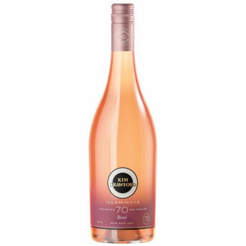 Kim Crawford Illuminate Rose Wine Perspective: left