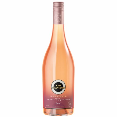 Kim Crawford Illuminate Rose Wine Perspective: left