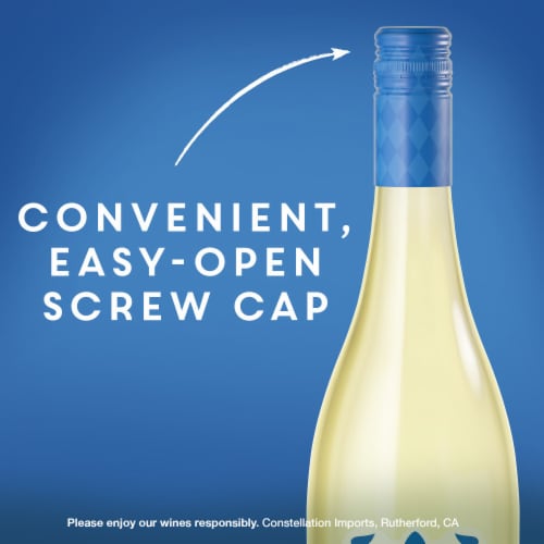 Kim Crawford Pinot Grigio Delle Venezie DOC Italian White Wine Perspective: left
