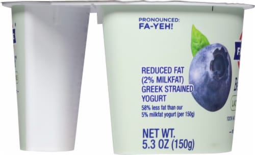 FAGE® BestSelf® Lactose Free With Blueberry Perspective: left