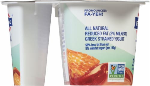 Fage® Total 2% Honey Greek Yogurt Perspective: left