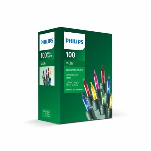 Philips Multi Color Indoor / Outdoor Christmas Lights Perspective: left