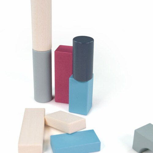 Bigjigs Toys, FSC Drum of 50 Bricks Perspective: left
