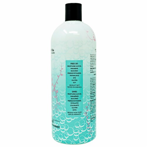 Vitabath Cucumber & White Tea Bubble Bath Perspective: left