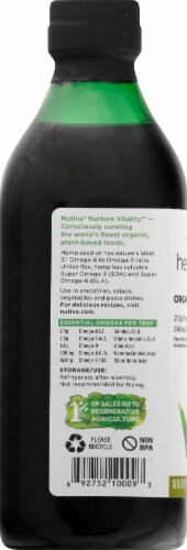 Nutiva Hempseed Oil Perspective: left