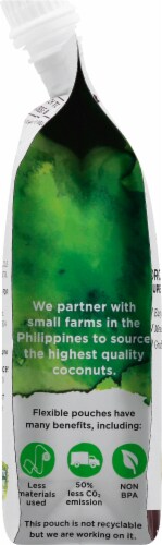 Nutiva® Squeezable Organic Virgin Coconut Oil Perspective: left