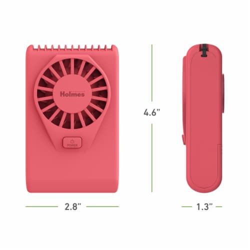 Holmes Necklace Fan-Coral Perspective: left
