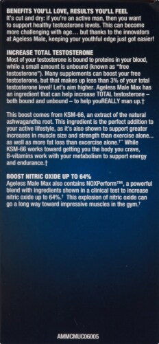 Ageless® Male Max™ Dietary Supplement Caplets, 60 ct