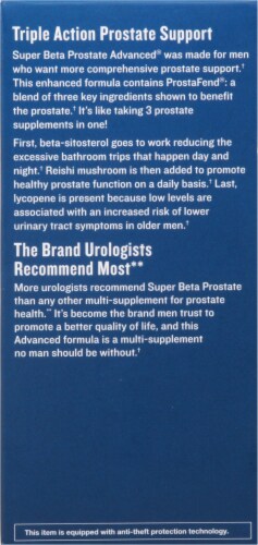 Super Beta Prostate Advanced Berry Flavored Chewables Perspective: left