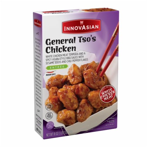 InnovAsian General Tso's Chicken Meal, Frozen Perspective: left