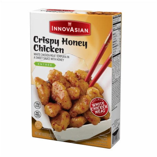 InnovAsian Crispy Honey Chicken Meal, Frozen Perspective: left