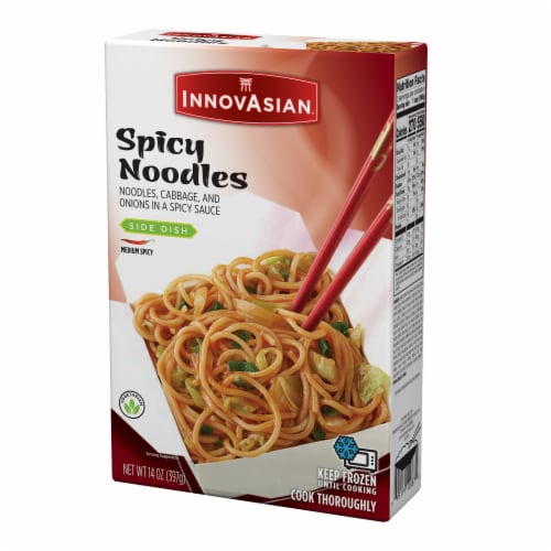 InnovAsian Spicy Noodles, Frozen Perspective: left