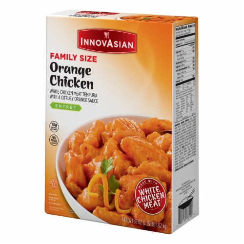 InnovAsian Orange Chicken Meal, Frozen Perspective: left