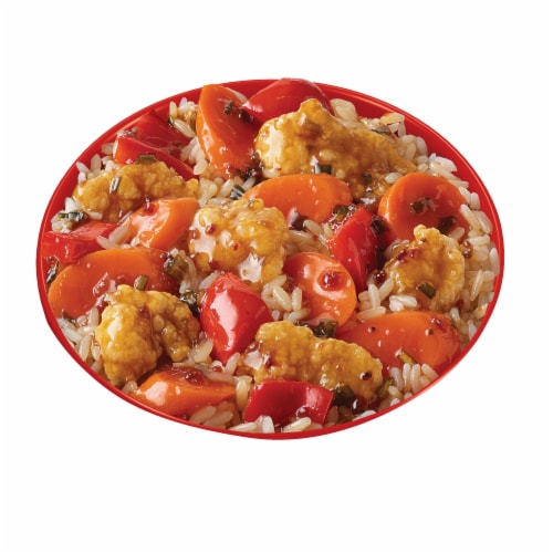 InnovAsian Honey Chicken Rice Bowl, 9 oz Perspective: left