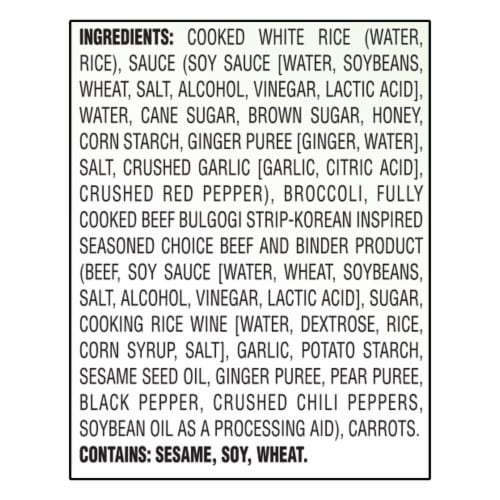 InnovAsian Cuisine Beef & Broccoli Rice Bowl Frozen Meal Perspective: left