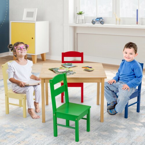 Costway kids table and chairs hot sale