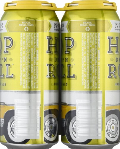 NoDa Brewing Company Hop Drop 'N Roll India Pale Ale Perspective: left
